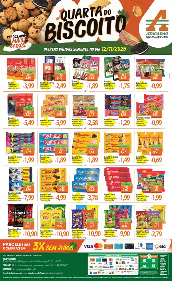 Catálogo Atacadão em Duque de Caxias | Atacadão - Quarta do Biscoito | 2025-11-12T00:00:00.000Z - 2025-11-12T00:00:00.000Z