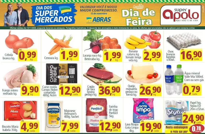 Catálogo Super Apolo em Rio Claro | Encarte Super Apolo | 2025-11-12T00:00:00.000Z - 2025-11-12T00:00:00.000Z