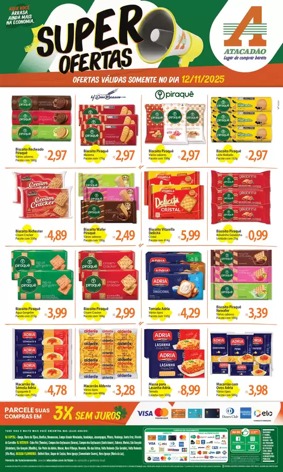 Catálogo Atacadão em São Gonçalo | Ótima oferta para caçadores de pechinchas | 2025-11-12T00:00:00.000Z - 2025-11-12T00:00:00.000Z