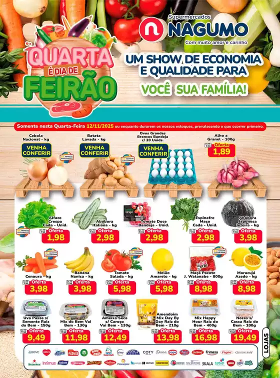 Catálogo Nagumo em Rio Claro | Quarta do Feirão | 2025-11-12T00:00:00.000Z - 2025-11-12T00:00:00.000Z