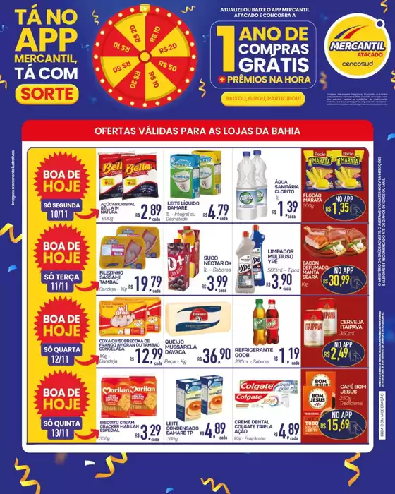 Catálogo Mercantil Atacado em Rio Claro | Melhores ofertas para todos os clientes | 2025-11-10T00:00:00.000Z - 2025-11-13T00:00:00.000Z