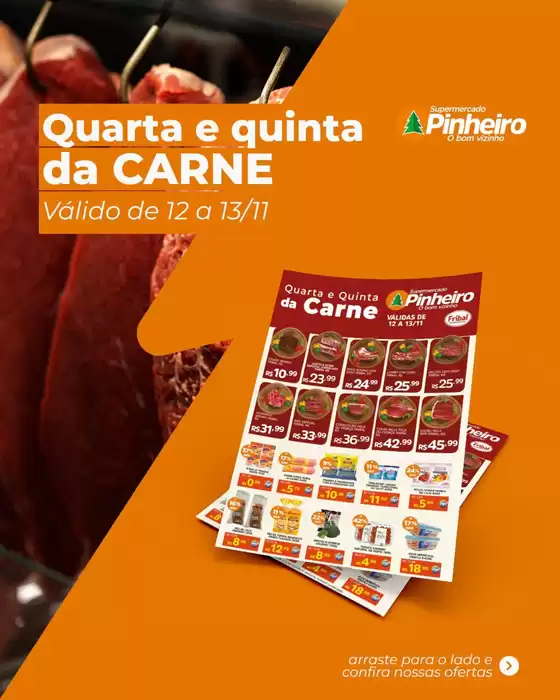 Catálogo Pinheiro Supermercado em Americana | Ótima oferta para caçadores de pechinchas | 2025-11-12T00:00:00.000Z - 2025-11-13T00:00:00.000Z