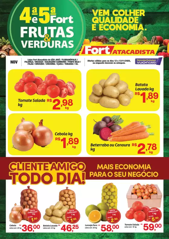 Catálogo Fort Atacadista em Americana | SC Fort FLV 4 e 5 12 e 13 NOV 25 Regional | 2025-11-12T00:00:00.000Z - 2025-11-13T00:00:00.000Z