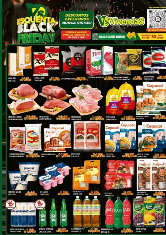 Catálogo Vivendas Supermercado em Volta Redonda | Equenta Black Friday | 2025-11-12T00:00:00.000Z - 2025-11-16T00:00:00.000Z