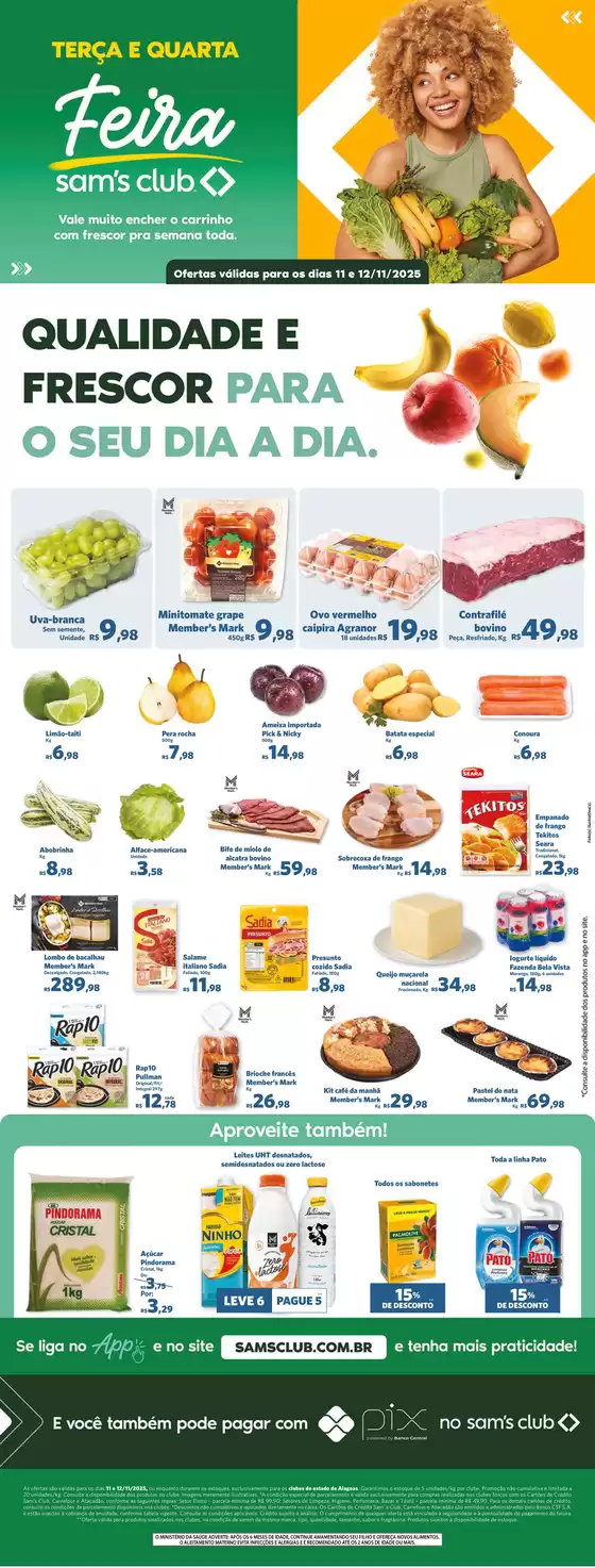 Catálogo Sam's Club em Cachoeirinha | Melhores ofertas para todos os caçadores de pechinchas | 2025-11-12T00:00:00.000Z - 2025-11-12T00:00:00.000Z