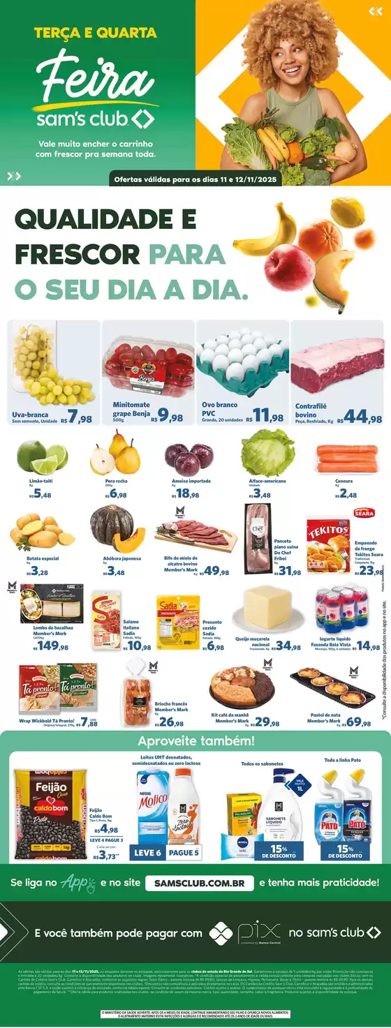 Catálogo Sam's Club em Cachoeirinha | Melhores ofertas para todos os clientes | 2025-11-12T00:00:00.000Z - 2025-11-12T00:00:00.000Z
