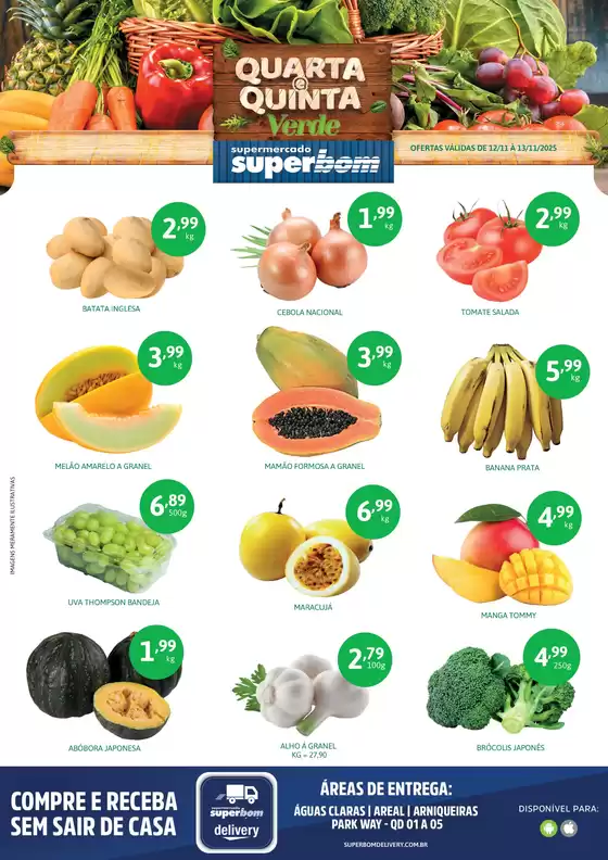 Catálogo Superbom Supermercado | Encarte Superbom Supermercado | 2025-11-12T00:00:00.000Z - 2025-11-13T00:00:00.000Z