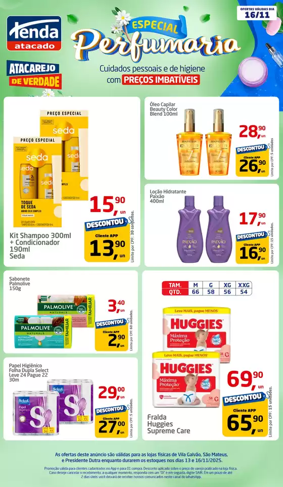 Catálogo Tenda Atacado em Campinas | Especial Perfumaria | 2025-11-13T00:00:00.000Z - 2025-11-16T00:00:00.000Z