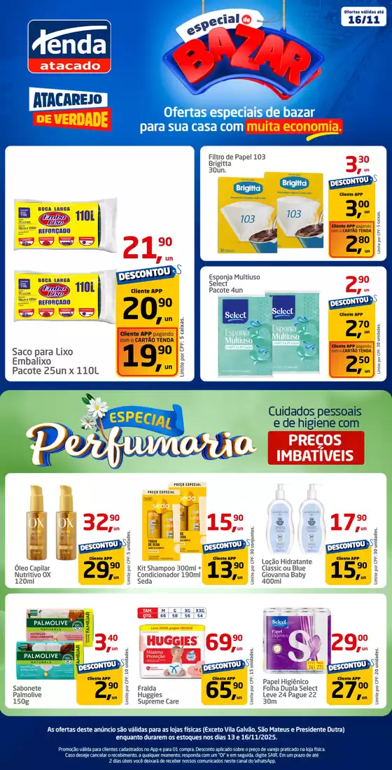 Catálogo Tenda Atacado em Campinas | Especial de Bazar | 2025-11-13T00:00:00.000Z - 2025-11-16T00:00:00.000Z