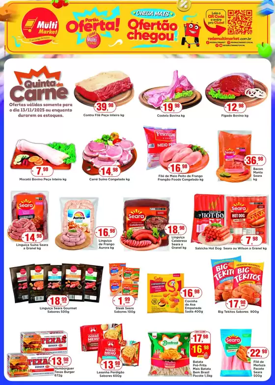 Catálogo Rede Multi Market em Cruzeiro | Encarte Rede Multi Market | 2025-11-13T00:00:00.000Z - 2025-11-13T00:00:00.000Z