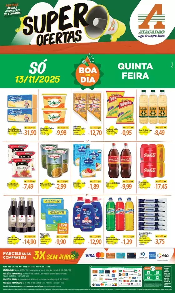Catálogo Atacadão em Cruzeiro | Atacadão - Boa do Dia | 2025-11-13T00:00:00.000Z - 2025-11-13T00:00:00.000Z