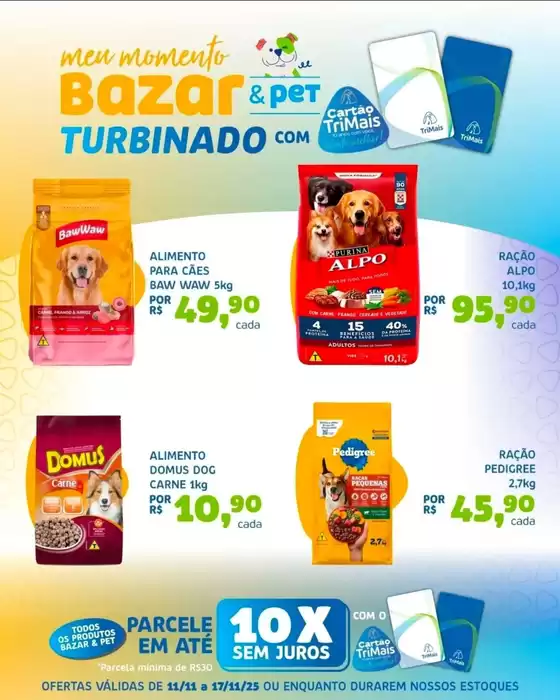 Catálogo Trimais Supermercado em Cruzeiro | Descubra ofertas atraentes | 2025-11-11T00:00:00.000Z - 2025-11-17T00:00:00.000Z