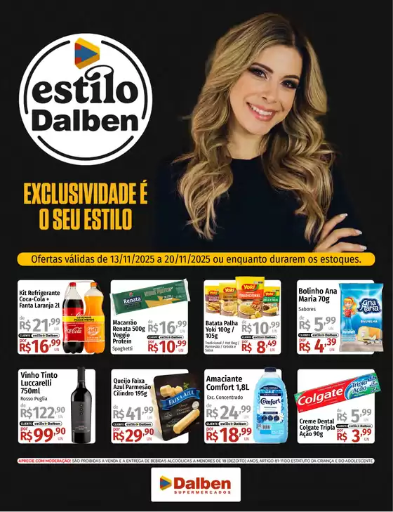 Catálogo Supermercado Dalben em Cotia | Revista Estilo Novembro | 2025-11-13T00:00:00.000Z - 2025-11-20T00:00:00.000Z