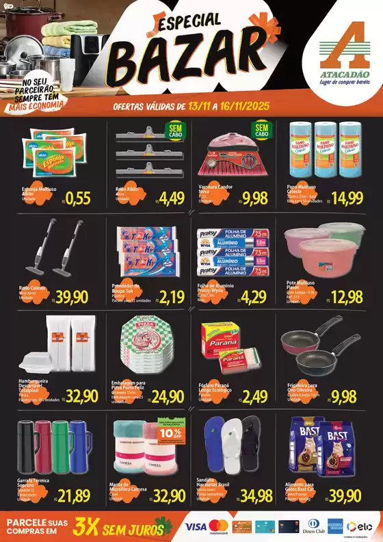 Catálogo Atacadão em São José dos Campos | Ótima oferta para todos os clientes | 2025-11-13T00:00:00.000Z - 2025-11-16T00:00:00.000Z