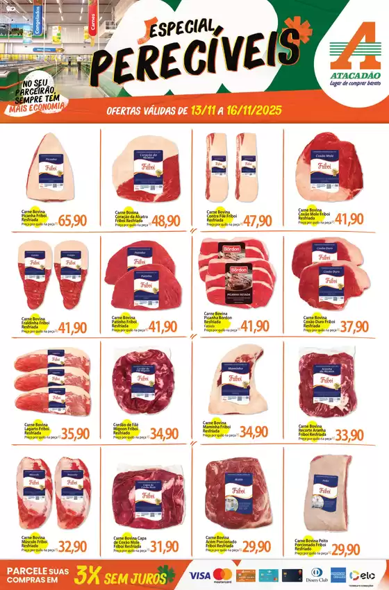 Catálogo Atacadão em São José dos Campos | Descubra ofertas atraentes | 2025-11-13T00:00:00.000Z - 2025-11-16T00:00:00.000Z