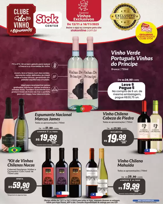 Catálogo Stok Center | Encarte Stok Center Clube Do Vinho | 2025-11-13T00:00:00.000Z - 2025-11-16T00:00:00.000Z