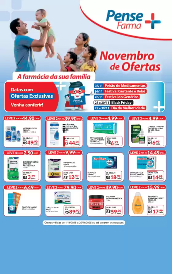 Catálogo Pense Farma em Itumbiara | Encarte Pense Farma | 2025-11-01T00:00:00.000Z - 2025-11-30T00:00:00.000Z