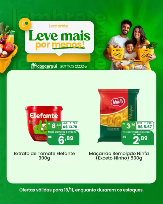 Catálogo Coocerqui em Betim | Leve Mais + Pague Menos | 2025-11-13T00:00:00.000Z - 2025-11-13T00:00:00.000Z