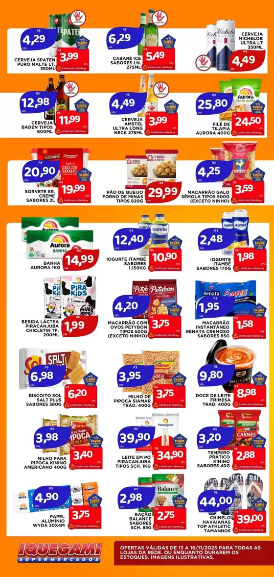 Catálogo Iquegami Supermercados em Betim | Novas ofertas | 2025-11-13T00:00:00.000Z - 2025-11-17T00:00:00.000Z