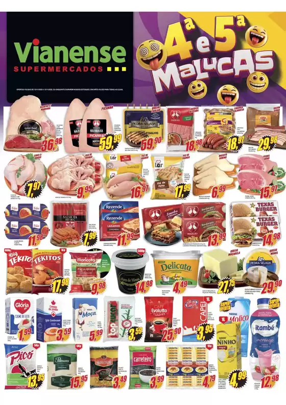 Catálogo Vianense Supermercados em Betim | Encarte Vianense Supermercados | 2025-11-13T00:00:00.000Z - 2025-11-13T00:00:00.000Z