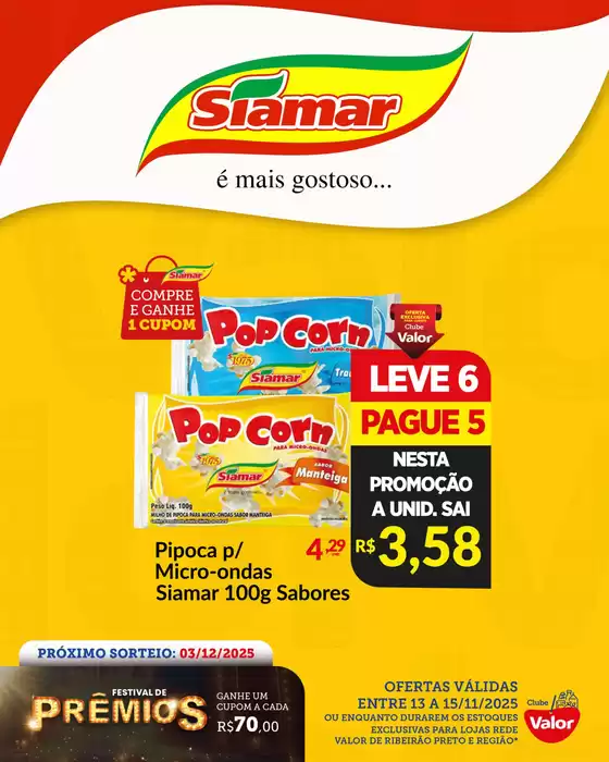 Catálogo Clube Valor em Sarandi | Siamar | 2025-11-14T00:00:00.000Z - 2025-11-15T00:00:00.000Z