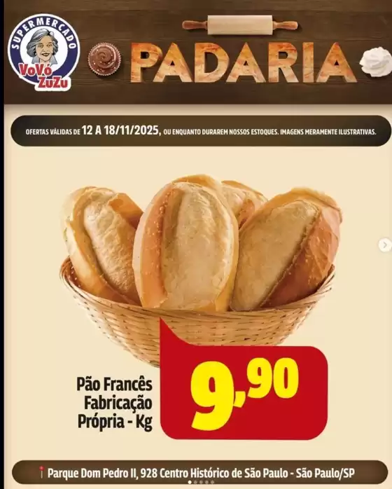 Catálogo Vovó Zuzu | Padaria  | 2025-11-14T00:00:00.000Z - 2025-11-18T00:00:00.000Z