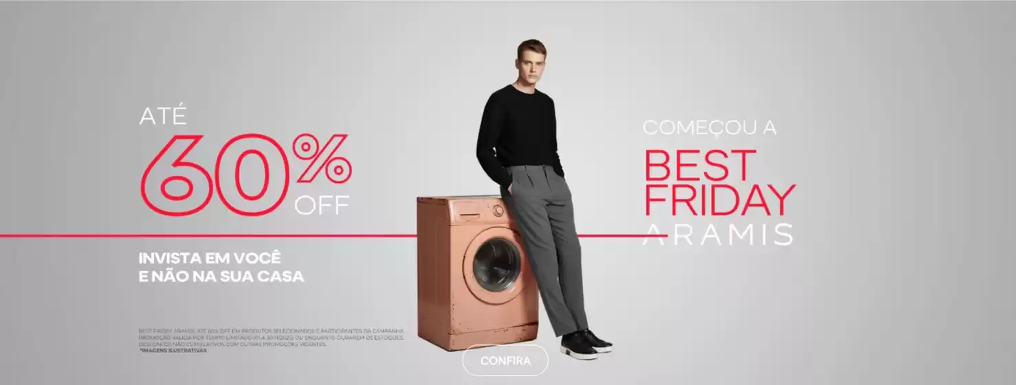 Catálogo Aramis em São Paulo | Best Friday | 2025-11-14T00:00:00.000Z - 2025-11-30T00:00:00.000Z