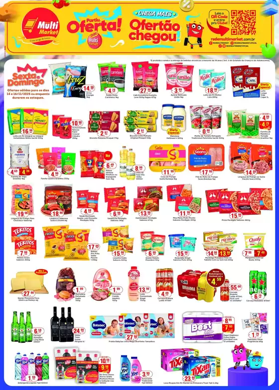 Catálogo Rede Multi Market em Bom Jesus | Encarte Rede Multi Market | 2025-11-14T00:00:00.000Z - 2025-11-16T00:00:00.000Z