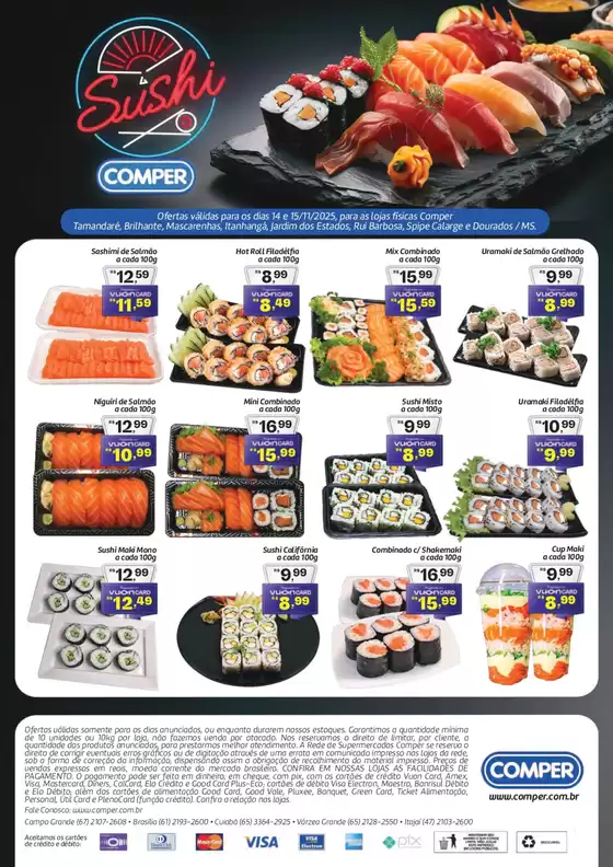 Catálogo Comper em Bom Jesus | Sushi Comper | 2025-11-14T00:00:00.000Z - 2025-11-15T00:00:00.000Z