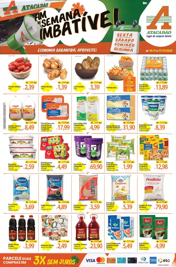 Catálogo Atacadão | Atacadão - Fim de Semana | 2025-11-14T00:00:00.000Z - 2025-11-17T00:00:00.000Z