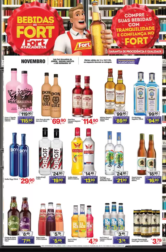 Catálogo Fort Atacadista | SP Fort Especial Bebidas 14 a 16 NOV 25 | 2025-11-14T00:00:00.000Z - 2025-11-16T00:00:00.000Z