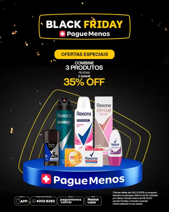 Catálogo Farmácias Pague Menos em Macaíba | Encarte Farmácias Pague Menos | 2025-11-14T00:00:00.000Z - 2025-11-16T00:00:00.000Z