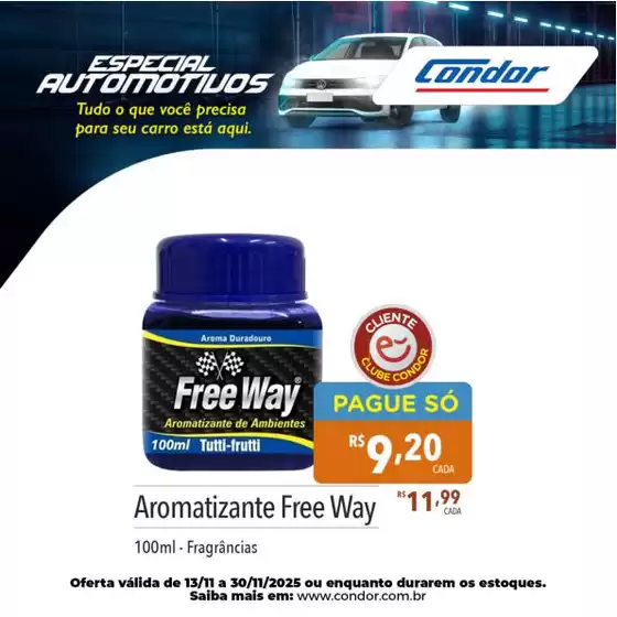 Catálogo Supermercados Condor em Curitiba | Ofertas para caçadores de pechinchas | 2025-11-13T00:00:00.000Z - 2025-11-30T00:00:00.000Z