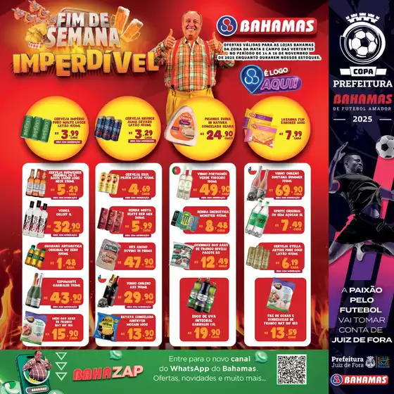 Catálogo Bahamas Supermercados em Santo André |  Fim de Semana Imperdível | 2025-11-14T00:00:00.000Z - 2025-11-16T00:00:00.000Z