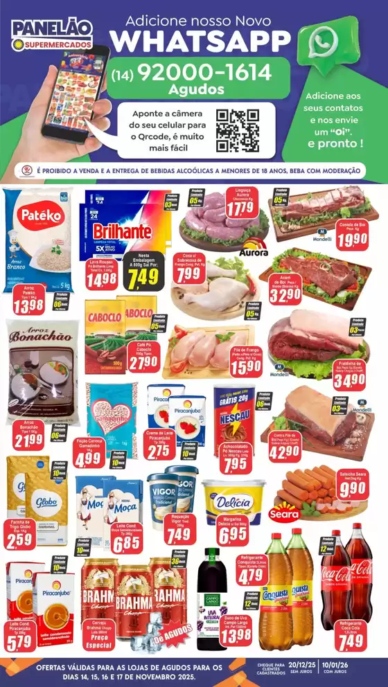Catálogo Panelão em Pinhais | Encarte Panelão | 2025-11-14T00:00:00.000Z - 2025-11-17T00:00:00.000Z