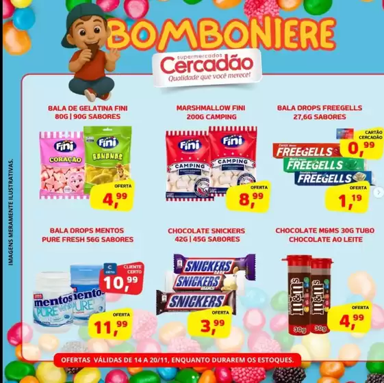 Catálogo Cercadão em Cruz das Almas | Bomboniere | 2025-11-17T00:00:00.000Z - 2025-11-20T00:00:00.000Z