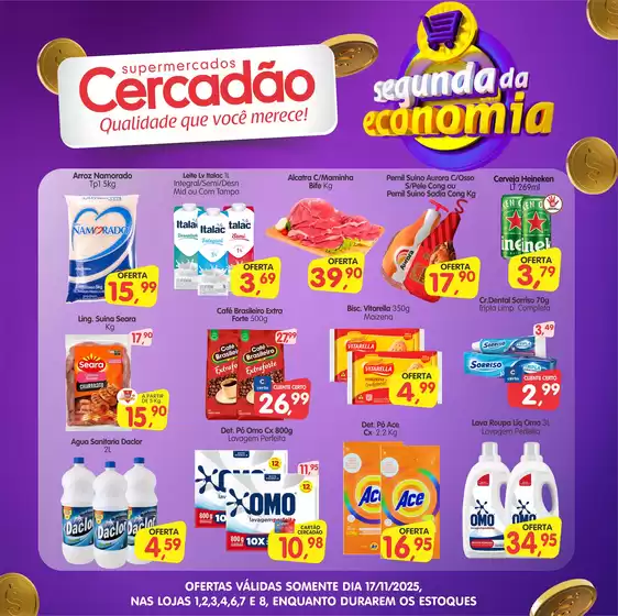 Catálogo Cercadão em Cruz das Almas | Segunda Da Economia | 2025-11-17T00:00:00.000Z - 2025-11-20T00:00:00.000Z