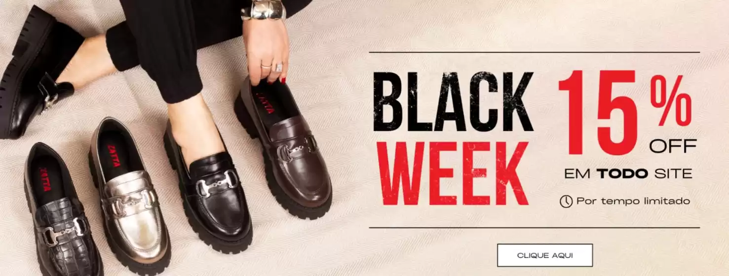 Catálogo Zatta Calçados | Black week | 2025-11-17T00:00:00.000Z - 2025-11-30T00:00:00.000Z