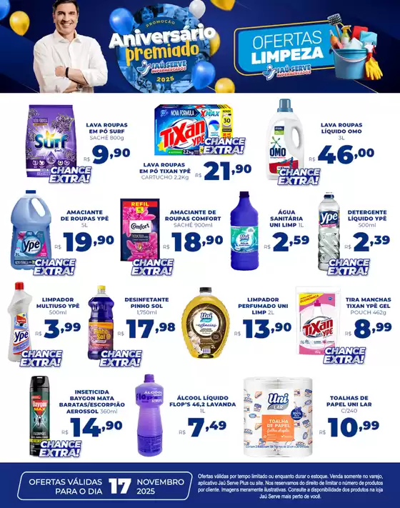 Catálogo Supermercados Jaù Serve em Porto Alegre | Ofertas Limpexa | 2025-11-17T00:00:00.000Z - 2025-11-17T00:00:00.000Z
