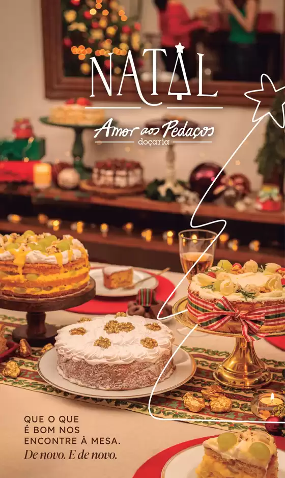 Catálogo Amor aos Pedaços em Campinas | Natal Amor aos Pedaços Cardápio | 2025-11-17T00:00:00.000Z - 2025-12-25T00:00:00.000Z