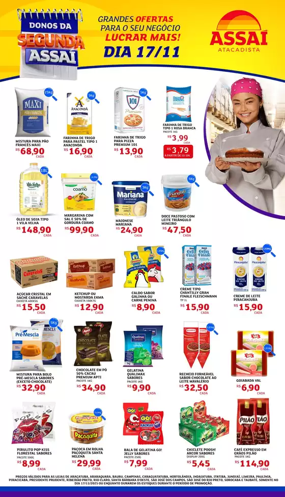 Catálogo Assaí Atacadista em Porto Alegre | Melhores ofertas para todos os caçadores de pechinchas | 2025-11-17T00:00:00.000Z - 2025-11-17T00:00:00.000Z