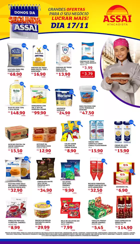 Catálogo Assaí Atacadista em Porto Alegre | Ofertas especiais atraentes para todos | 2025-11-17T00:00:00.000Z - 2025-11-17T00:00:00.000Z
