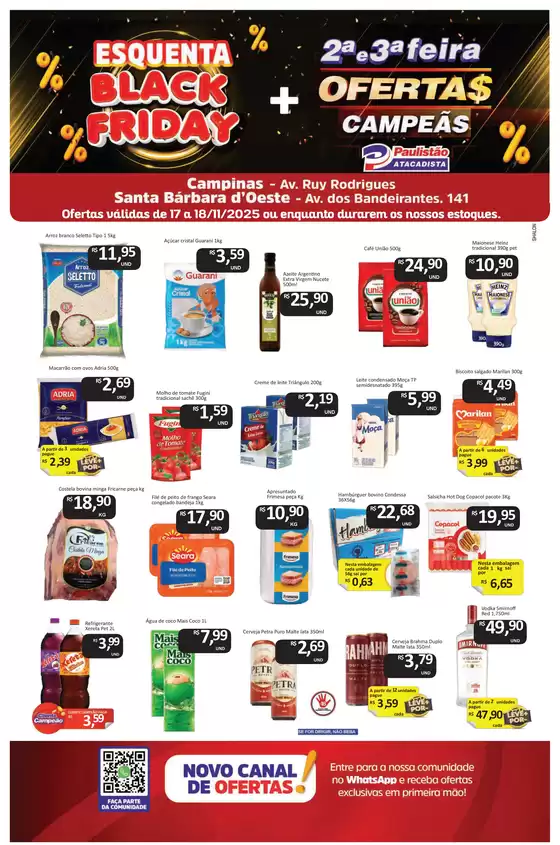 Catálogo Paulistão Atacadista em Paço do Lumiar | Promoções especiais em andamento | 2025-11-17T00:00:00.000Z - 2025-11-18T00:00:00.000Z