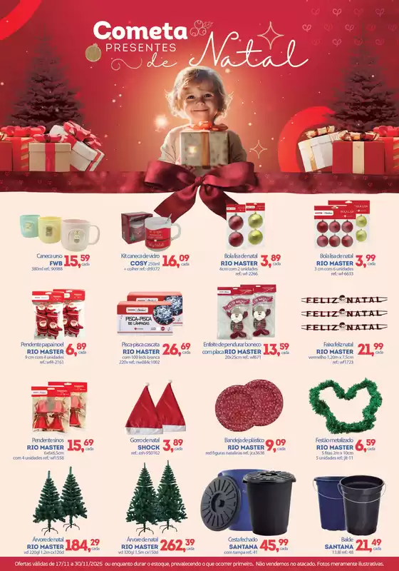 Catálogo Cometa Supermercados em Santos | Cometa Presentes | 2025-11-17T00:00:00.000Z - 2025-11-30T00:00:00.000Z