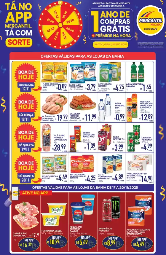 Catálogo Mercantil Atacado em Nova Iguaçu | Preço Baixo | 2025-11-17T00:00:00.000Z - 2025-11-20T00:00:00.000Z