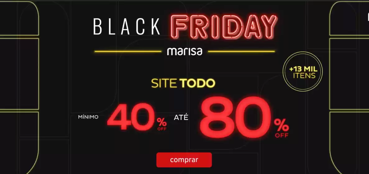 Catálogo Marisa em Salvador | Black Friday  | 2025-11-18T00:00:00.000Z - 2025-11-30T00:00:00.000Z