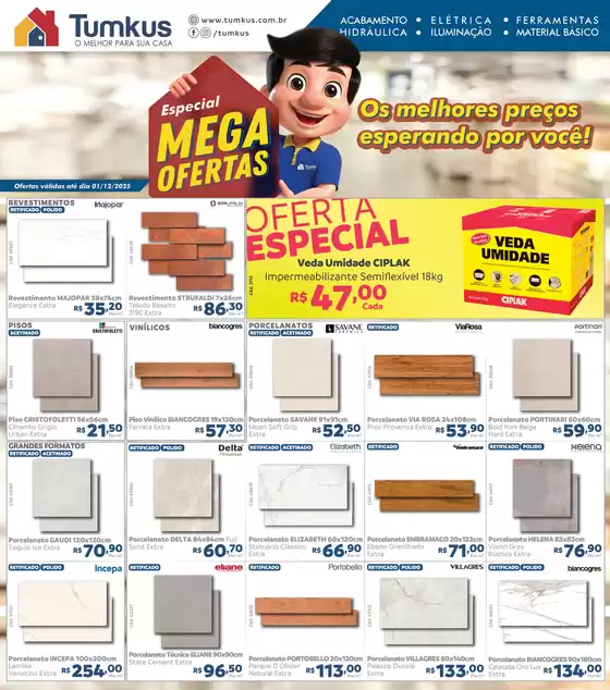 Catálogo Tumkus em Itajaí | Especial Mega Ofertas  | 2025-11-18T00:00:00.000Z - 2025-12-01T00:00:00.000Z