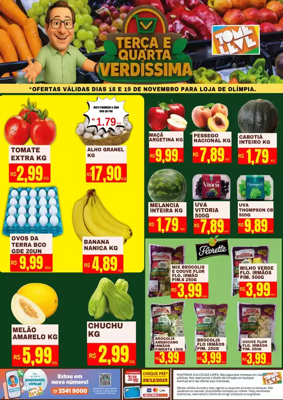 Catálogo Tome Leve | Promoções especiais em andamento | 2025-11-18T00:00:00.000Z - 2025-11-19T00:00:00.000Z