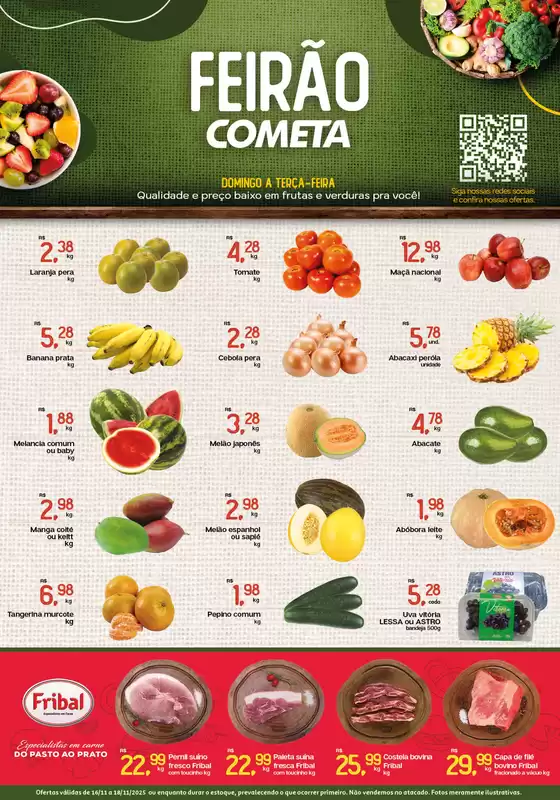 Catálogo Cometa Supermercados | Feirão Cometa | 2025-11-18T00:00:00.000Z - 2025-11-19T00:00:00.000Z