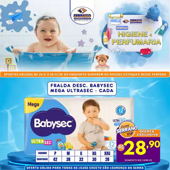 Catálogo Serrano Supermercado em Valinhos | Ótima oferta para todos os clientes | 2025-11-14T00:00:00.000Z - 2025-11-18T00:00:00.000Z